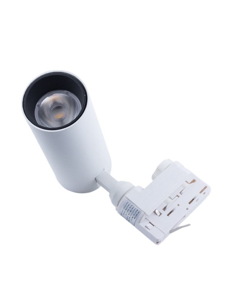 Abigali Reflektor szynowy biały 3-fazowy Posh Cree COB 12W 4000K CRI90+ 36°