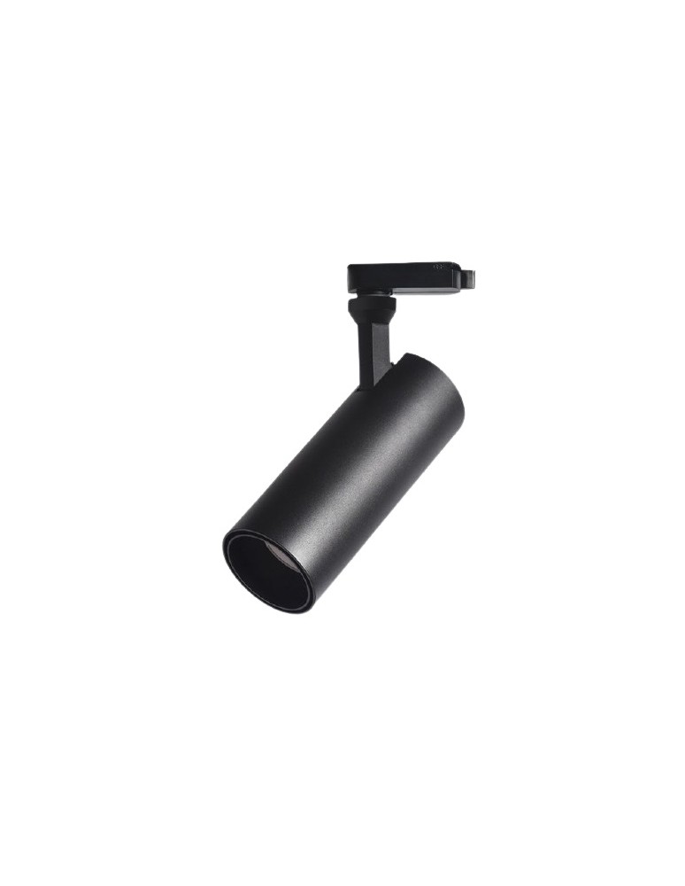 Lamps for 3-phase busbars - Abigali Posh Cree COB 12W 4000K CRI90+ 36° black 3-phase rail spotlight. - product kolory-swiatla.pl 1