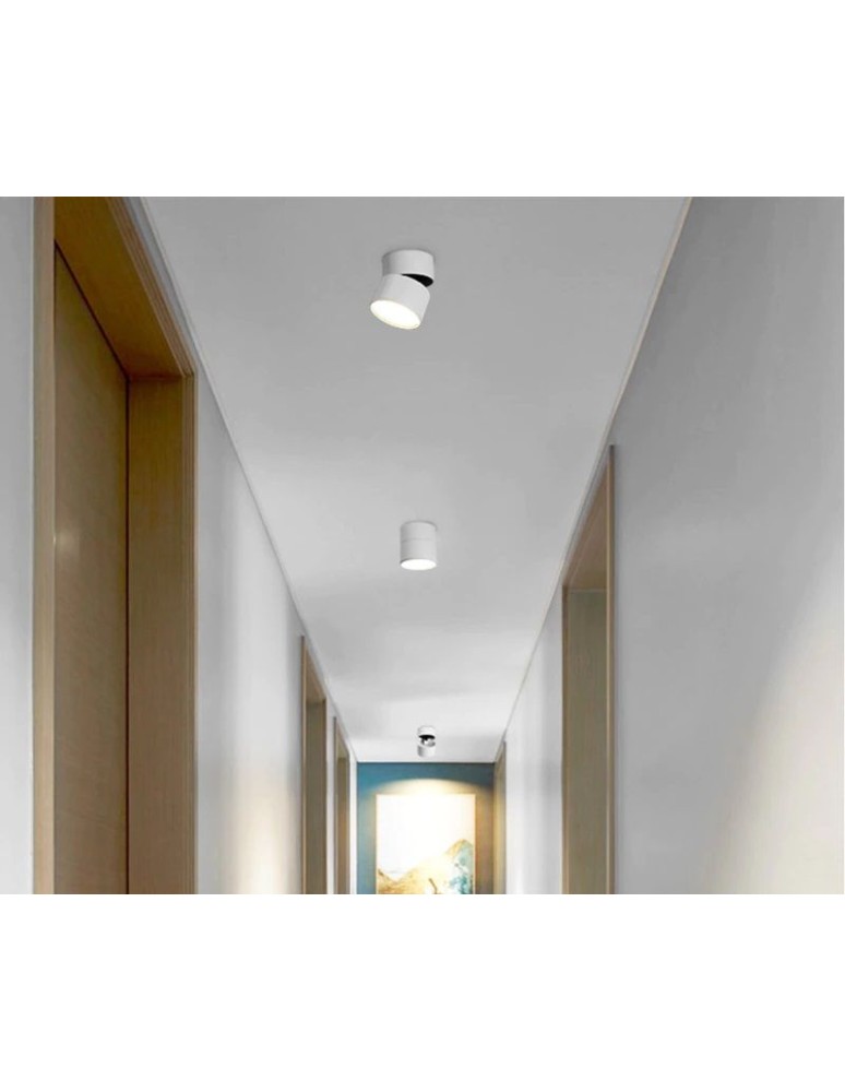 Abigali Oprawa natynkowa 18W CRI90+ 120° Biała WW