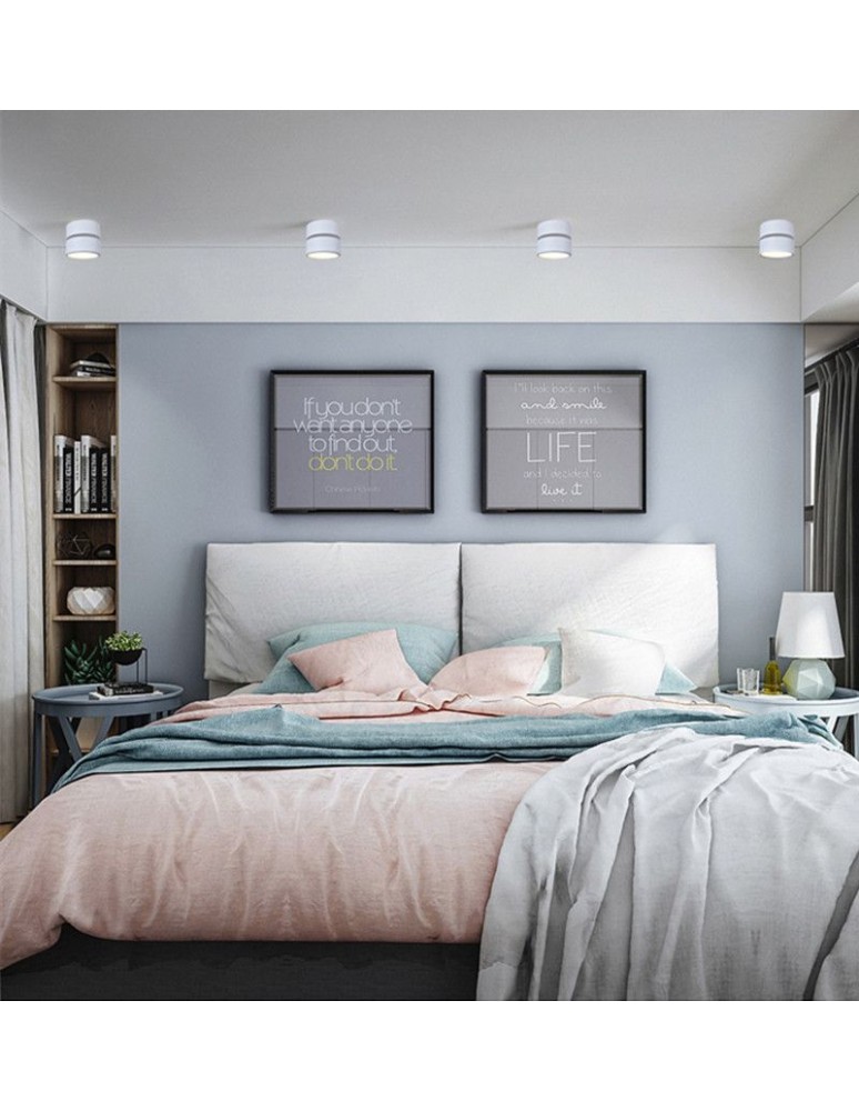 Abigali Oprawa natynkowa 18W CRI90+ 120° Biała WW