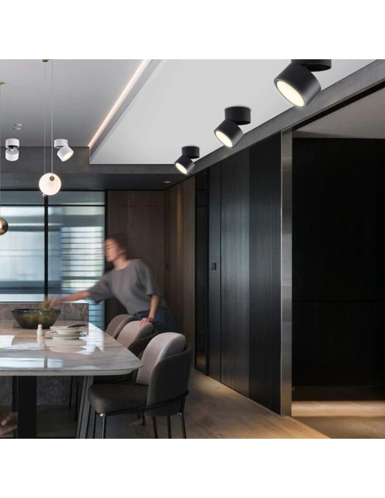 Abigali Oprawa natynkowa 18W CRI90+ 120° Biała WW