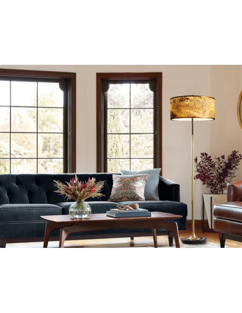 Abigali Lampa podłogowa 6629 Marble Stone 601B 38 x 153 cm