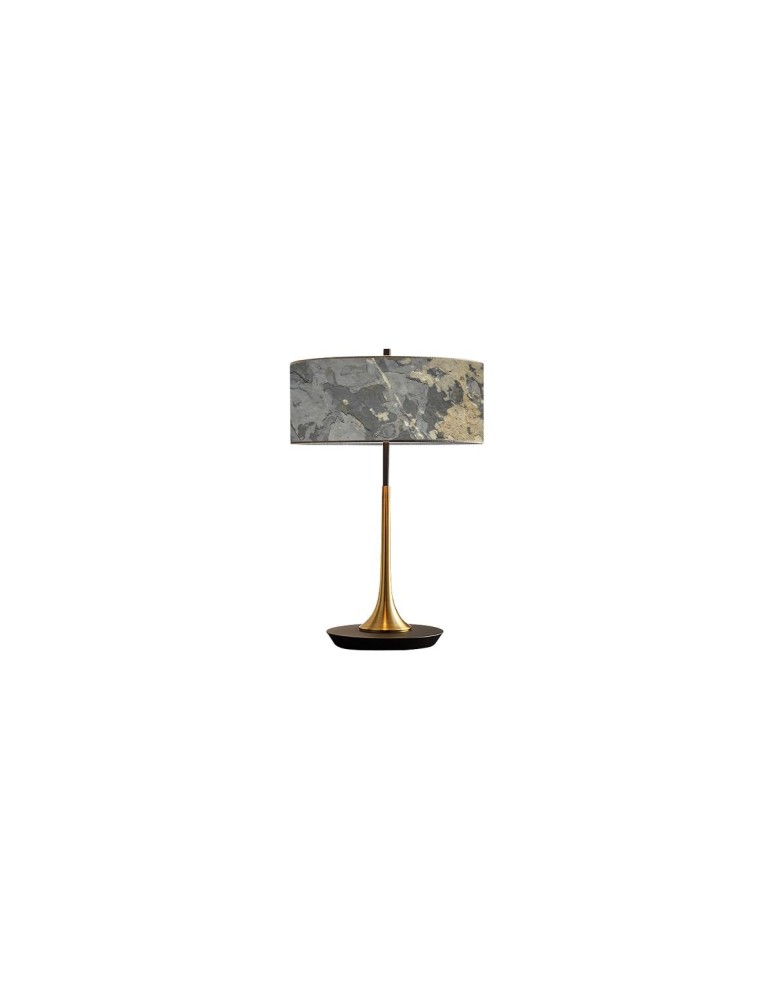 Abigali Lampa stołowa 6630 Marble Stone 601B E27 36 x 55 cm