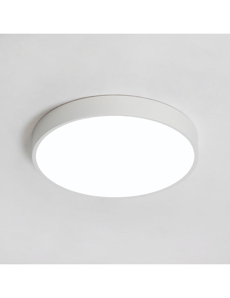 LED ceiling lamps - Abigali LED Plafon round white 300*50mm 20W 3000K - product kolory-swiatla.pl 3