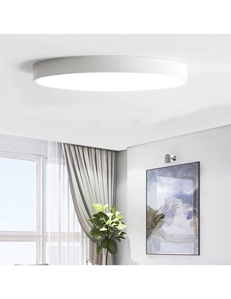 LED ceiling lamps - Abigali LED Plafon round white 300*50mm 20W 3000K - product kolory-swiatla.pl 8