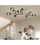 Product categories - Abigali SMOKEY 9xE27 ceiling lamp - product 5