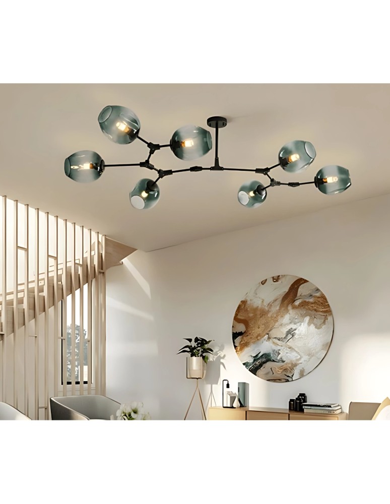 Product categories - Abigali SMOKEY 9xE27 ceiling lamp - product kolory-swiatla.pl 5