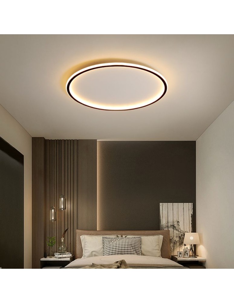 Abigali Plafon LED okrągły 500*45mm 36W - trzy barwy, ściemnialny - Pilot