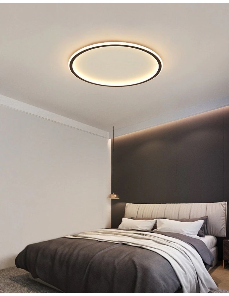 Abigali Plafon LED okrągły 500*45mm 36W - trzy barwy, ściemnialny - Pilot