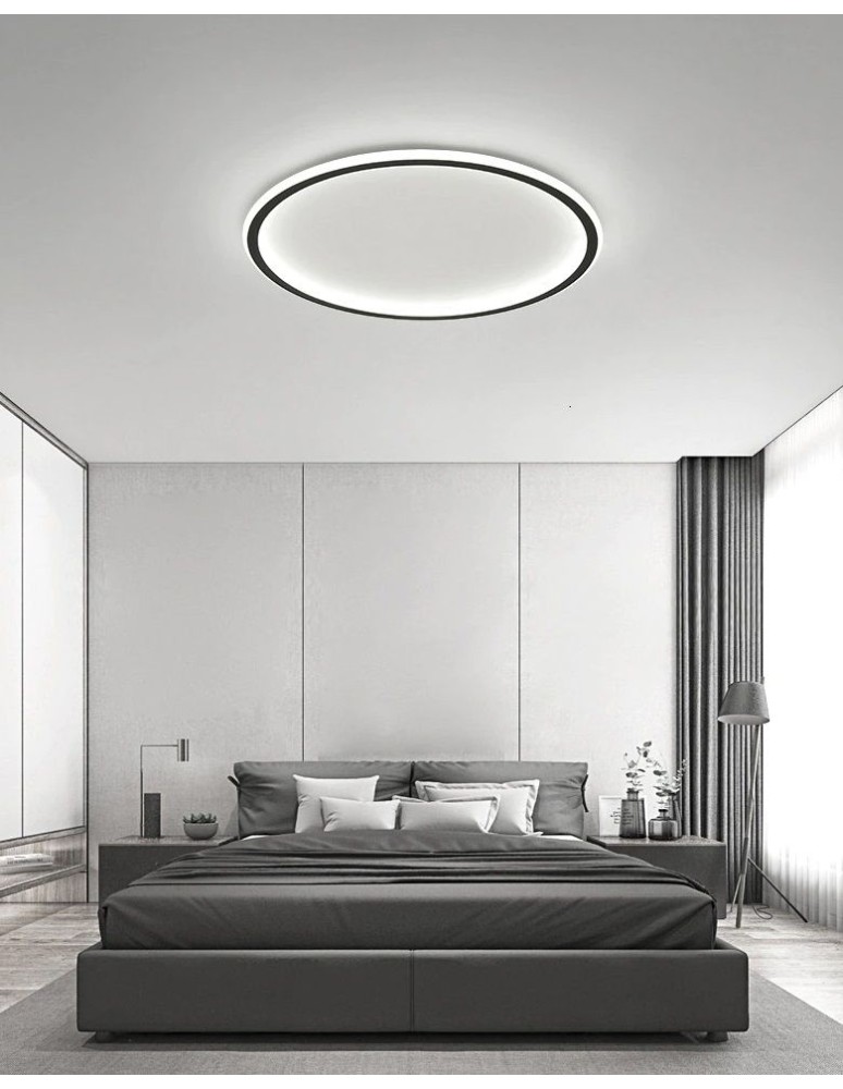 LED ceiling lamps - Abigali LED Plafond Round 500*45mm 36W - three colors, dimmable - Remote Control. - product kolory-swiatla.pl 9