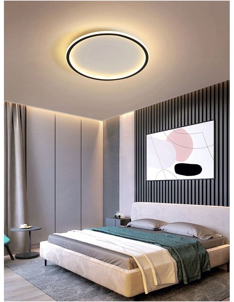 LED ceiling lamps - Abigali LED Plafond Round 500*45mm 36W - three colors, dimmable - Remote Control. - product kolory-swiatla.pl 10