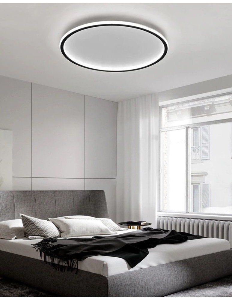 LED ceiling lamps - Abigali LED Plafond Round 500*45mm 36W - three colors, dimmable - Remote Control. - product kolory-swiatla.pl 11