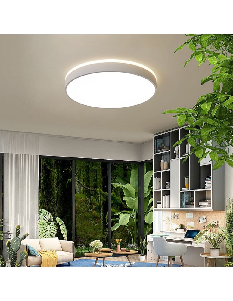 Abigali Plafon LED okrągły biały 600*65mm 60W 3000K