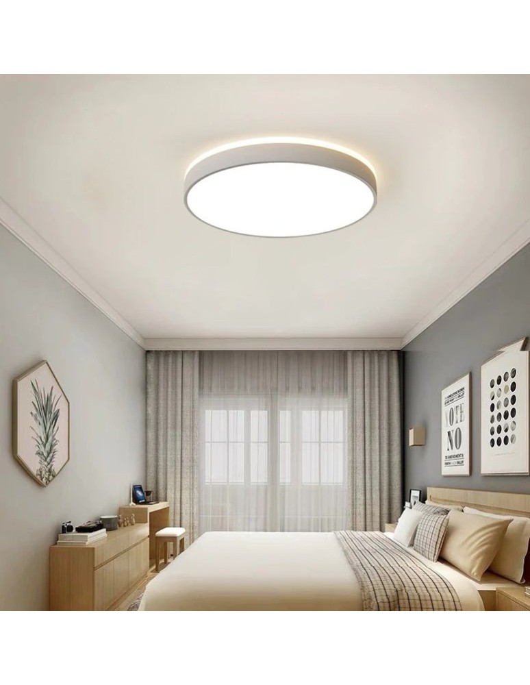 Abigali Plafon LED okrągły biały 600*65mm 60W 3000K