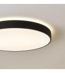 Abigali Plafon LED okrągły czarny 600*65mm 60W 3000K
