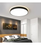 Abigali Plafon LED okrągły czarny 600*65mm 60W 3000K