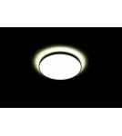 Abigali Plafon LED okrągły czarny 600*65mm 60W 3000K