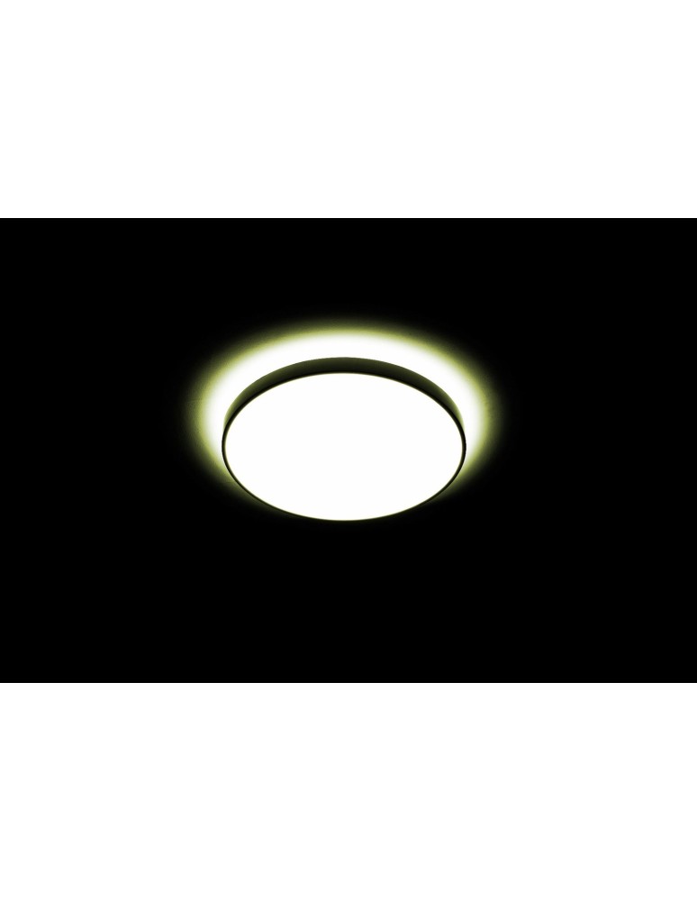 LED ceiling lamps - Abigali LED Plafon Round Black 600*65mm 60W 3000K - product kolory-swiatla.pl 8