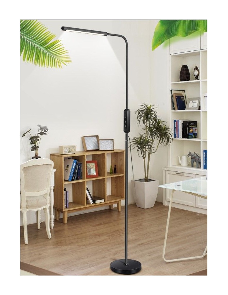 Abigali Lampa podłogowa LED Hose z pilotem