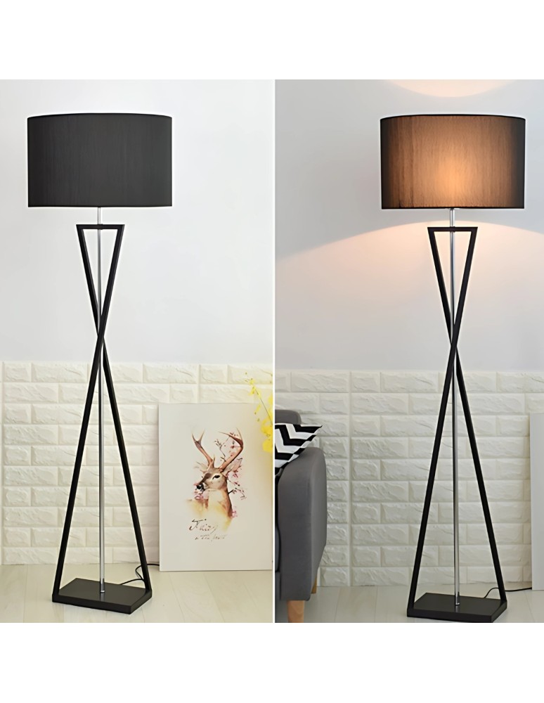 Product categories - Abigali Sand Glass floor lamp black - product kolory-swiatla.pl 4