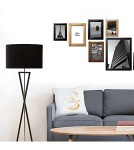 Product categories - Abigali Sand Glass floor lamp black - product 5
