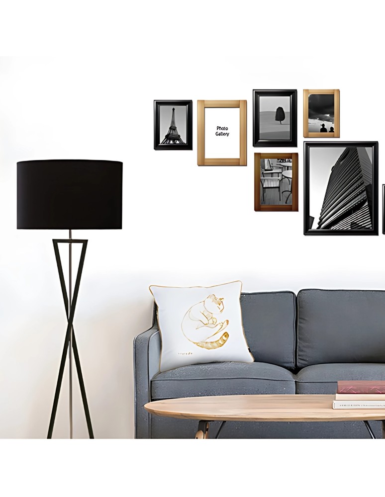 Product categories - Abigali Sand Glass floor lamp black - product kolory-swiatla.pl 5