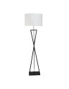 Abigali Floor Lamp Sand Glass white