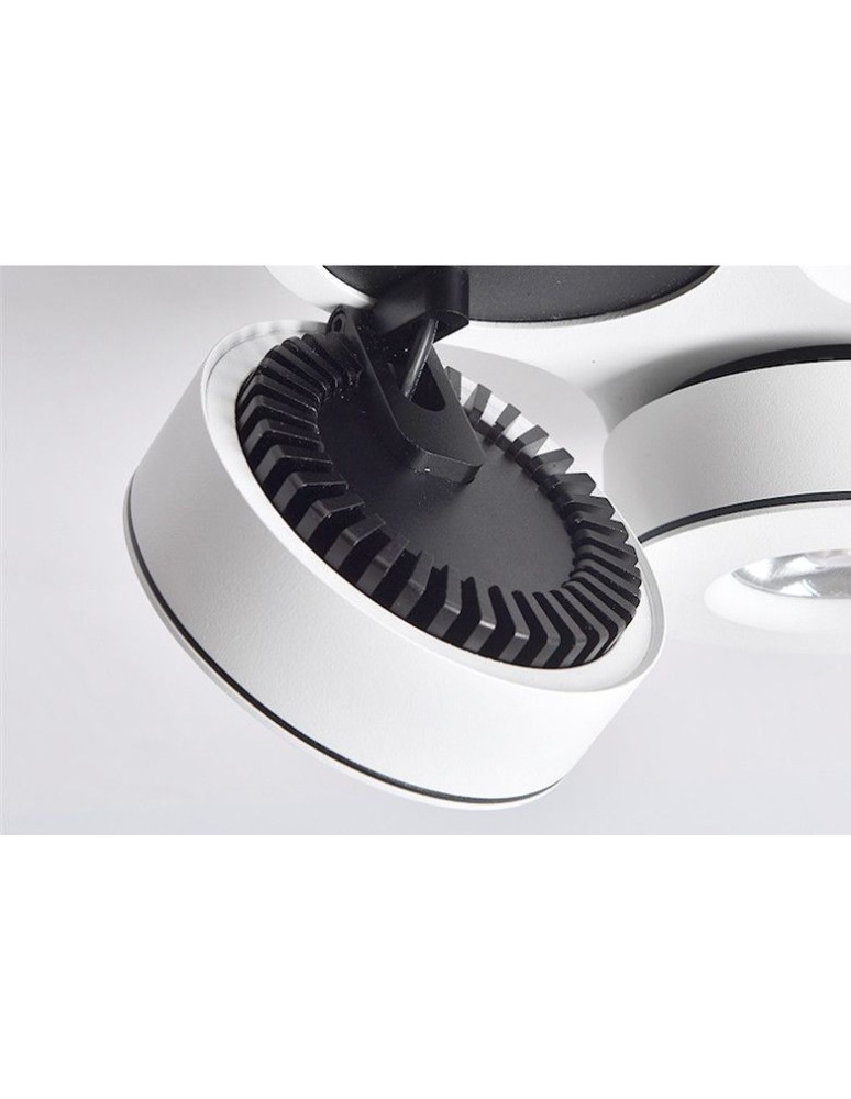 Spotlight ceiling lamps - Abigali LED 24W ceiling luminaire white WW - dual CRI 90+ - product kolory-swiatla.pl 6