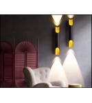 Wall lamps - Abigali Wall lamp Straight Gold 2xE14 - product 2