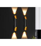 Wall lamps - Abigali Wall lamp Straight Gold 2xE14 - product 6