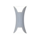 Wall lamps - Abigali Wall lamp White IP65 2x5W 3000K - product 1