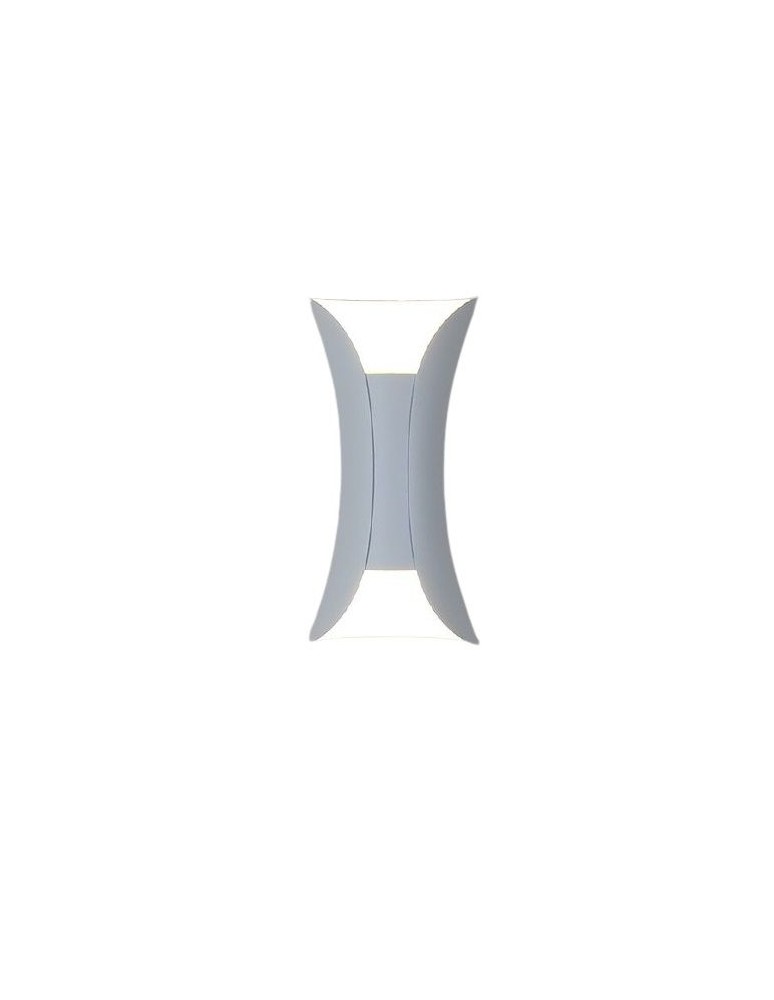 Wall lamps - Abigali Wall lamp White IP65 2x5W 3000K - product kolory-swiatla.pl 1