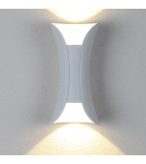 Wall lamps - Abigali Wall lamp White IP65 2x5W 3000K - product 2
