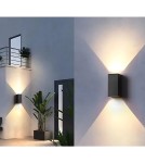 Wall lamps - Abigali Modern wall lamp 2x3W 3000K IP65 - product 2