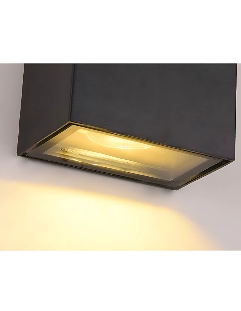 Wall lamps - Abigali Modern wall lamp 2x3W 3000K IP65 - product kolory-swiatla.pl 3