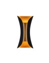 Abigali Wall lamp Black-Gold IP65 2x5W 3000K