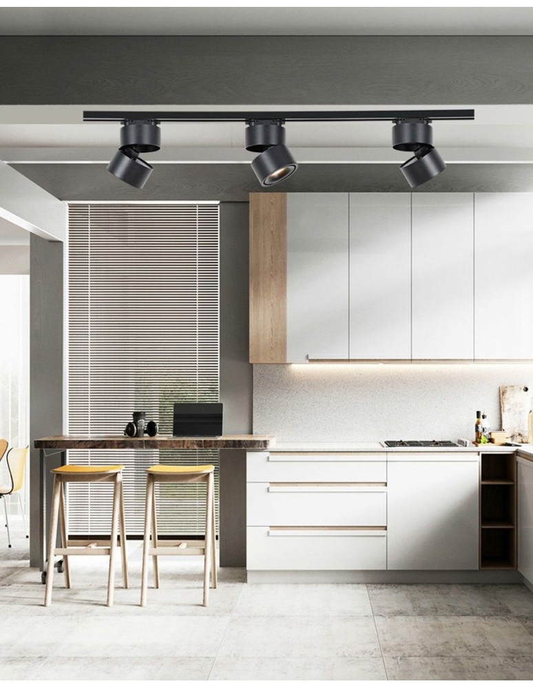 Abigali Reflektor szynowy 3-fazowy Posh Cree COB 12W WW CRI 90+