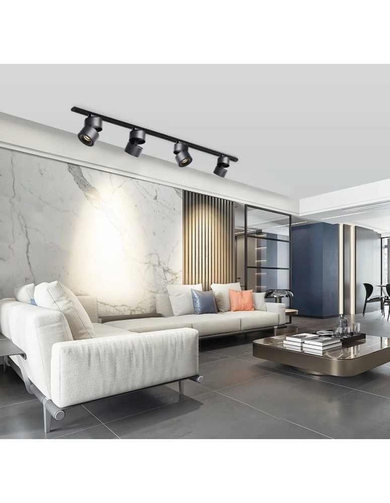 Abigali Reflektor szynowy 3-fazowy Posh Cree COB 12W WW CRI 90+