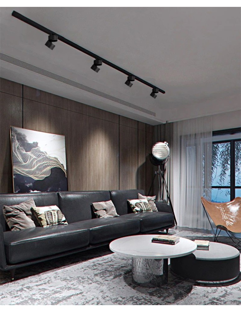 Abigali Reflektor szynowy 3-fazowy Posh Cree COB 12W WW CRI 90+