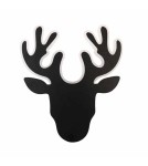 Wall lamps - Abigali LED Deer Wall lamp 2 Black - product 1