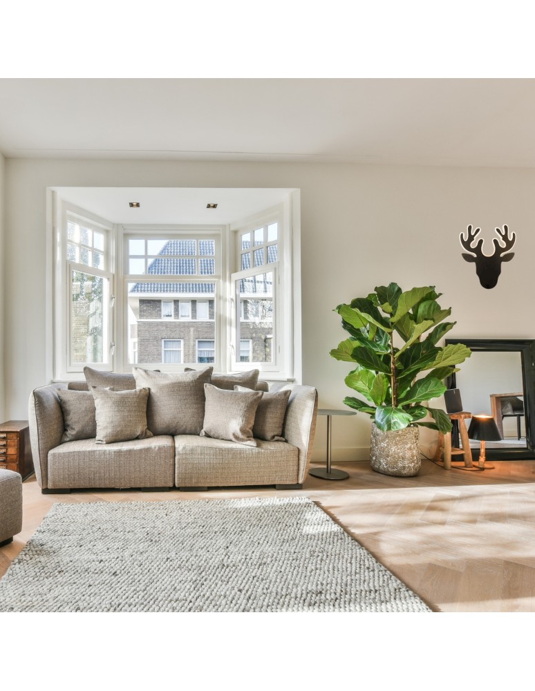 Abigali Kinkiet LED Jeleń Deer 2 Czarny