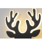 Abigali Kinkiet LED Jeleń Deer 2 Czarny