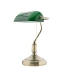 Abigali Lampka stołowa Bankierka zielona