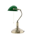 Abigali Lampka stołowa Bankierka zielona