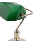 Abigali Lampka stołowa Bankierka zielona