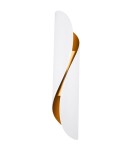 Abigali Drill KGG2E14-W Biało-Złoty 2xE14