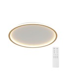 LED ceiling lamps - Abigali LED Plafond Round Gold 500*45mm 36W - three colors, dimmable - Remote Control. - product 1