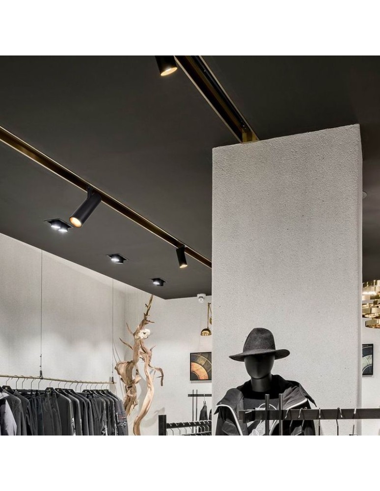 Abigali Oprawa szynowa LWQ-M01 Magneto (48V, ściemnianie 1-10V) 7W 3000K CRI90