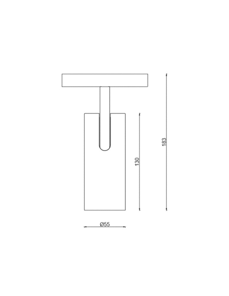 Abigali Oprawa szynowa LWQ-M01 Magneto (48V, ściemnianie 1-10V) 7W 3000K CRI90