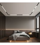 Abigali Oprawa szynowa LWQ-M07S Magneto (48V, ściemnianie 1-10V) 24W 3000K CRI90